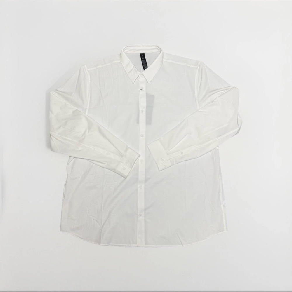 Lululemon Athletica Crisp White Dress Shirt